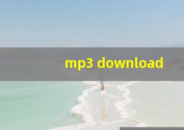 mp3 download